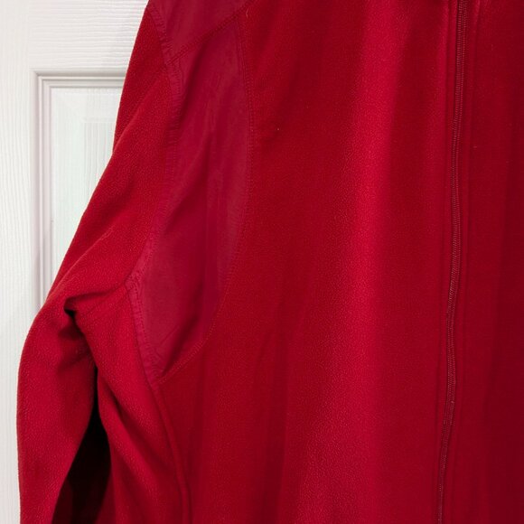 PGA Tour Men's Fleece Zipper Jacket, Size XL, Red, Pockets, Layering Piece - Picture 9 of 16